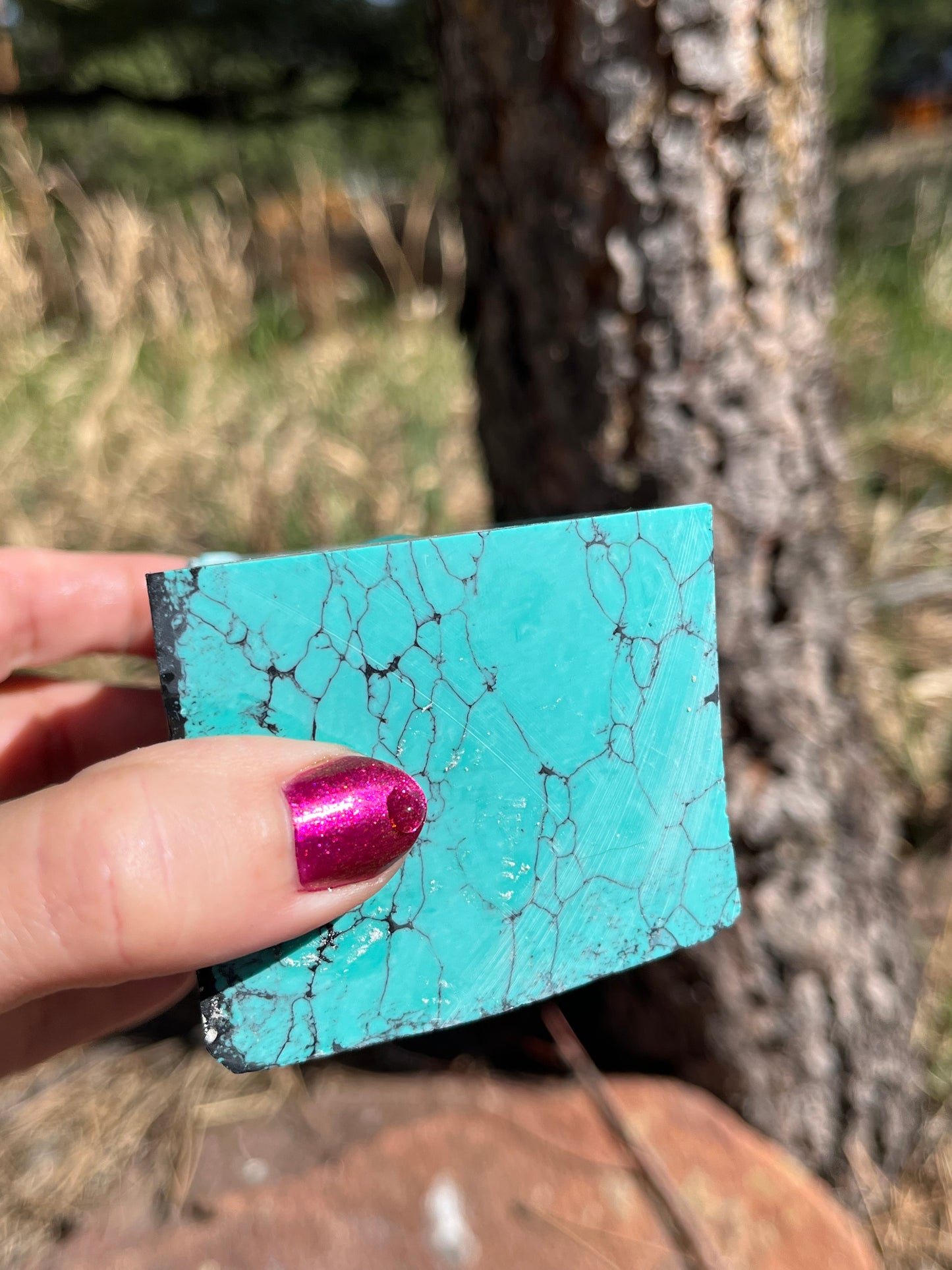 Composite turquoise rough lapidary supplies