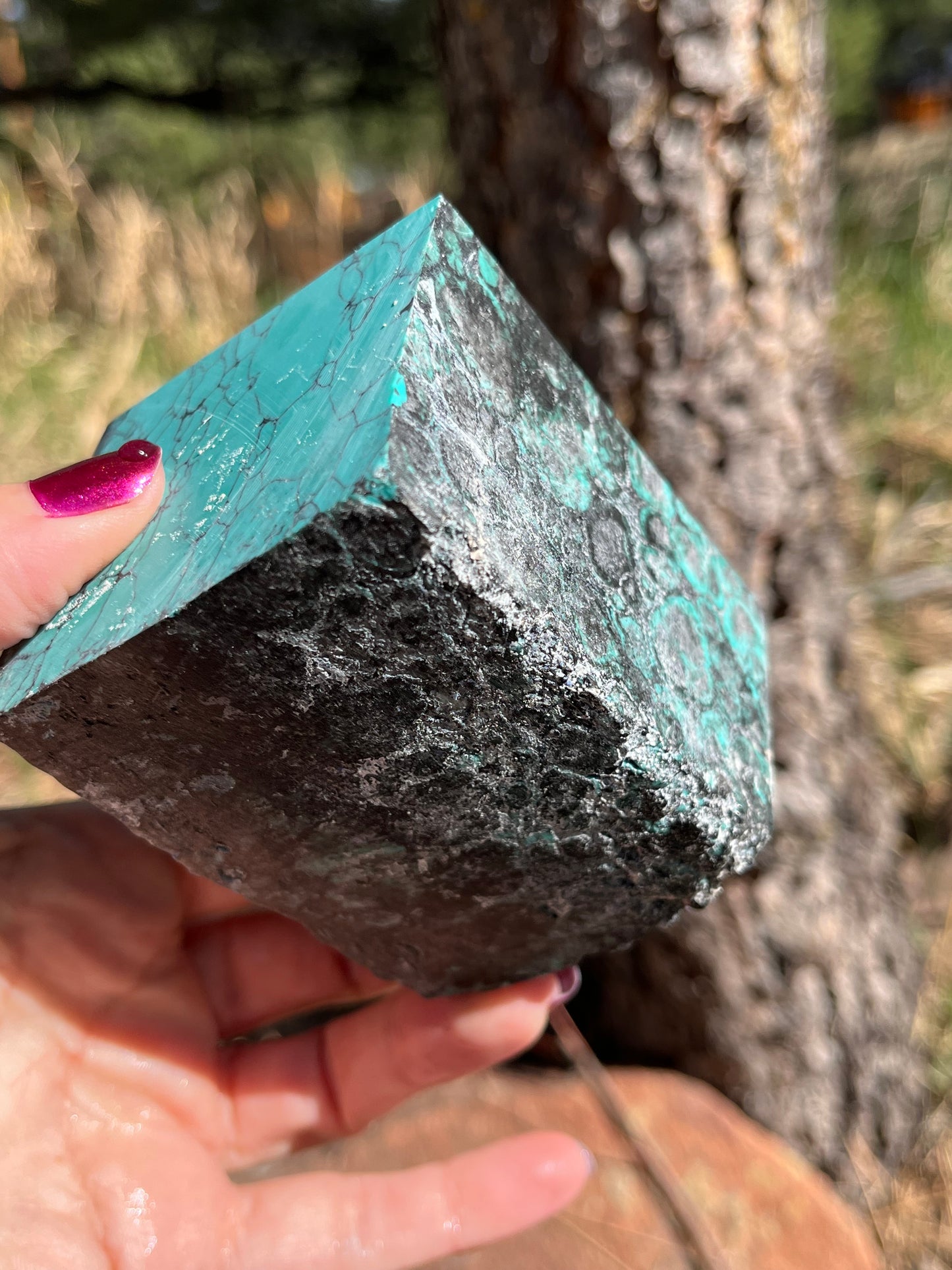 Composite turquoise rough lapidary supplies