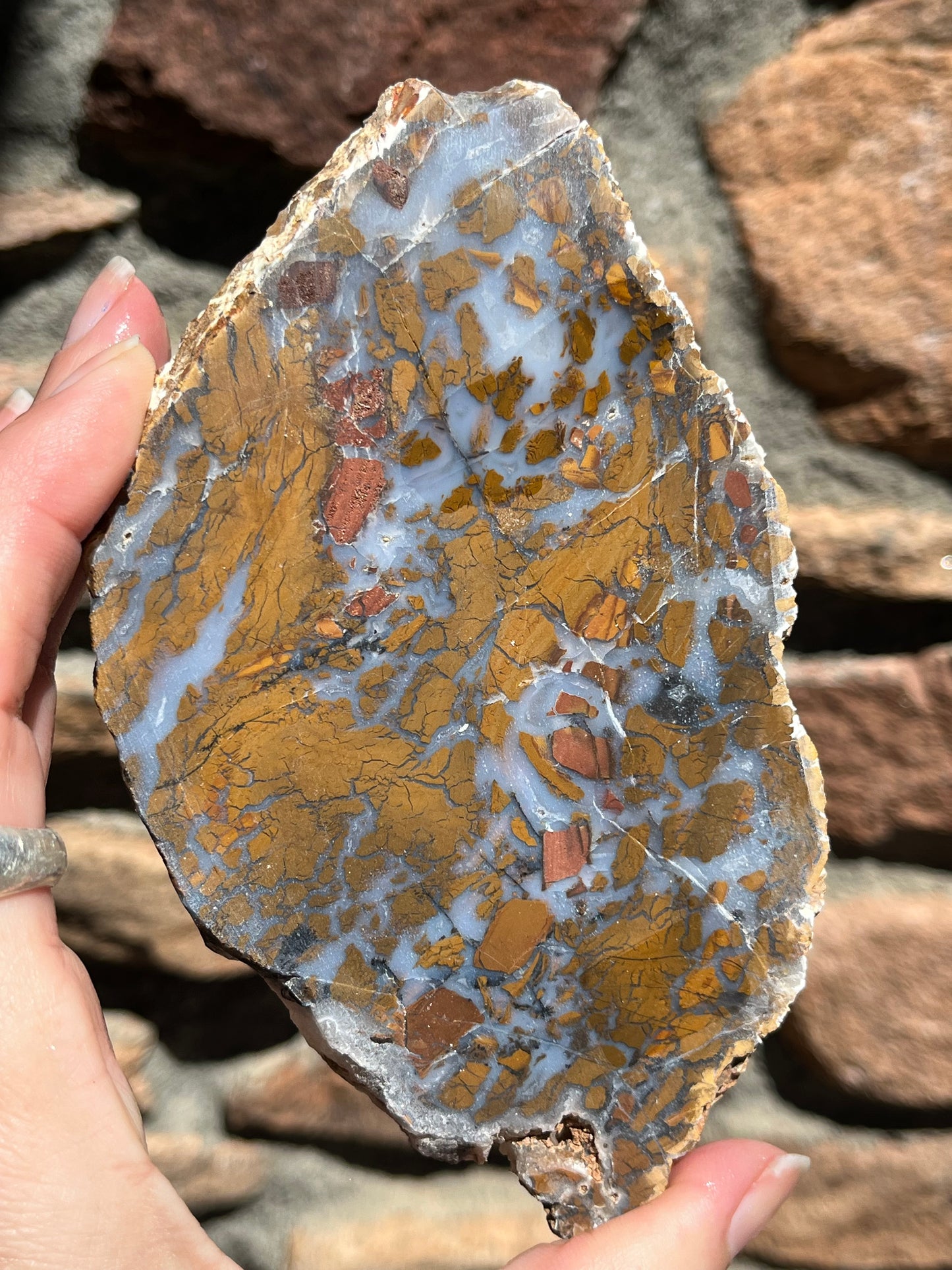 Indonesian Stone Canyon Lapidary slab supplies