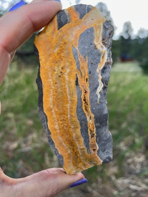 Bumblebee Jasper Lapidary Slab supplies stone