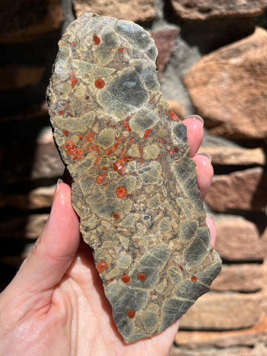 Stabilized Peanut Obsidian slab lapidary stone supplies