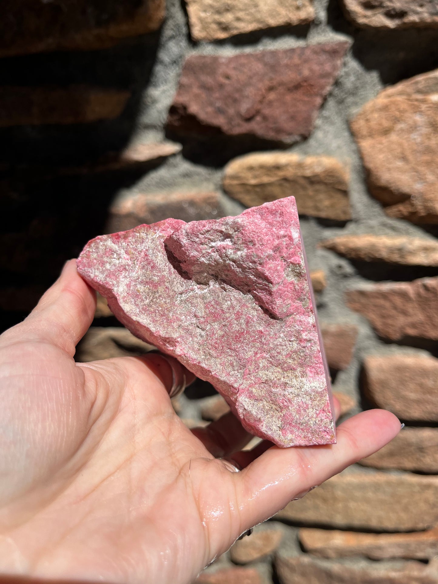Thulite Rough for Lapidary art stone
