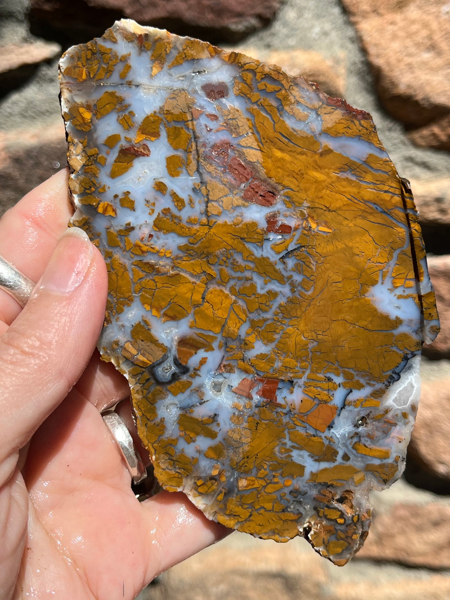 Indonesian Stone Canyon Lapidary slab supplies