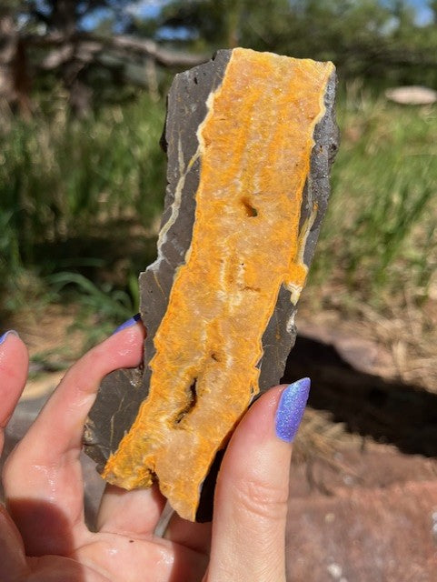 Bumblebee Jasper Lapidary Slab supplies stone